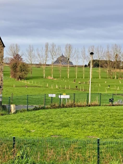 Cottage La Loge Huisnes-sur-Mer Exteriör bild