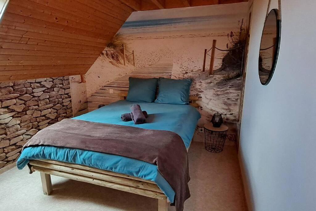Cottage La Loge Huisnes-sur-Mer Exteriör bild